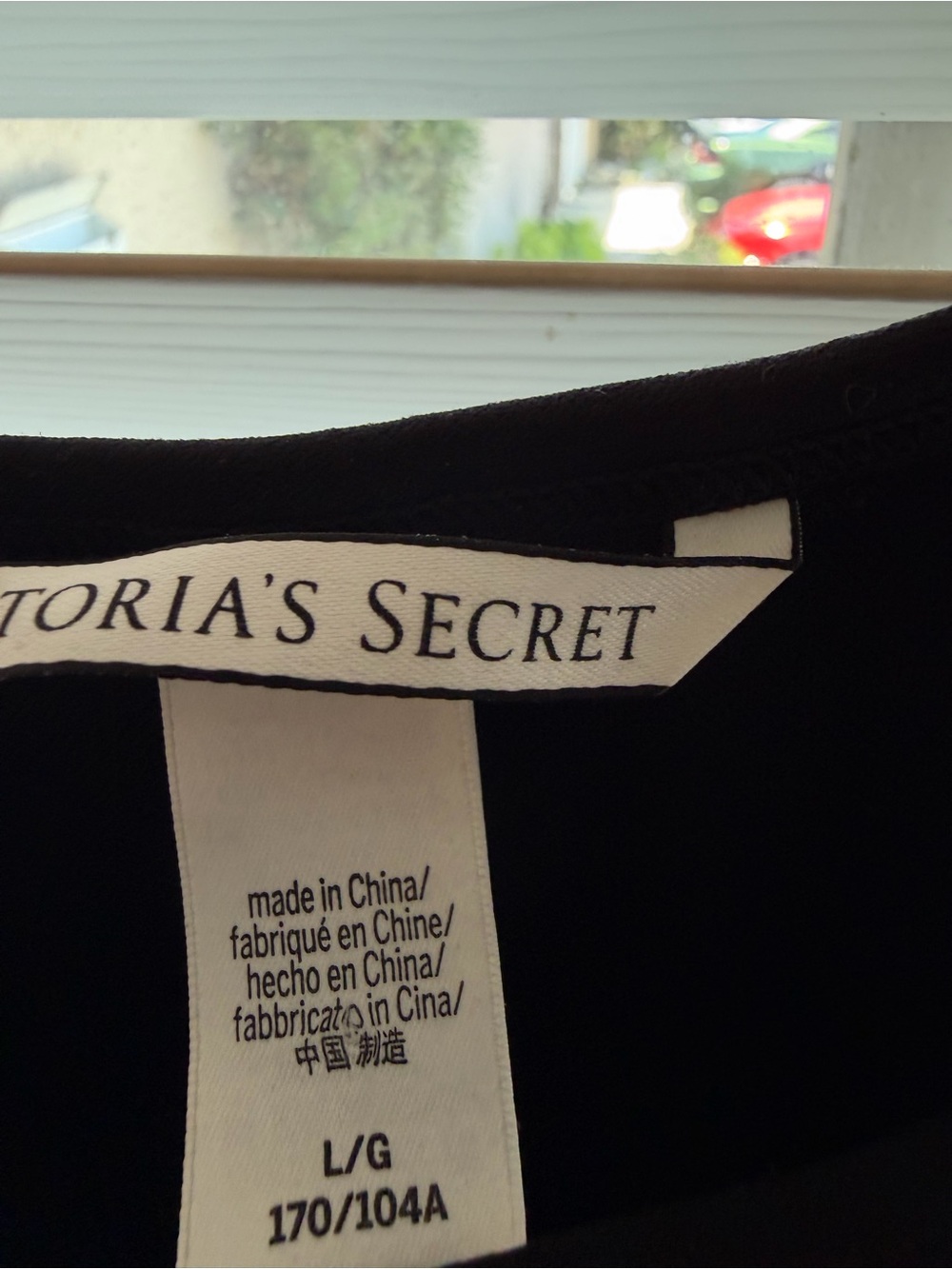 Victoria's Secret Metallic Black Gold Shimmer High Neck Crop Top Large - Picture 4 of 5
